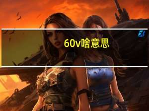 60v啥意思