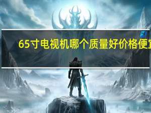 65寸电视机哪个质量好价格便宜
