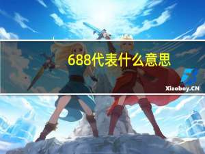 688代表什么意思