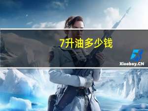 7升油多少钱