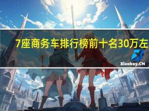7座商务车排行榜前十名30万左右（7座商务车排行榜前十名）