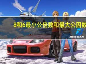 8和6最小公倍数和最大公因数