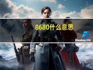8680什么意思