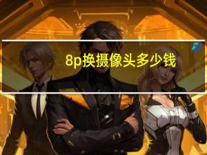 8p换摄像头多少钱