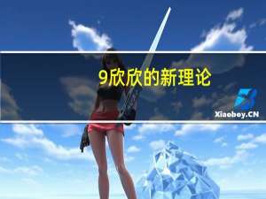 9欣欣的新理论