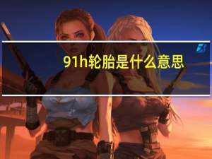 91h轮胎是什么意思