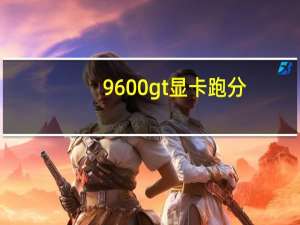 9600gt显卡跑分（9600gt显卡）