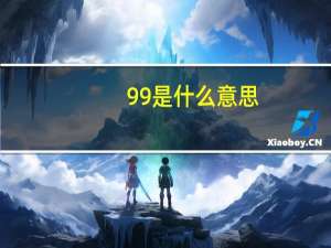 99是什么意思