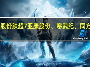 A股算力概念股震荡走低鸿博股份跌超7%亚康股份、寒武纪、同方股份、中科曙光、中贝通信等跟跌