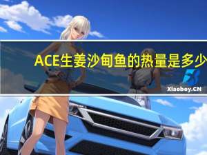 ACE 生姜沙甸鱼的热量是多少