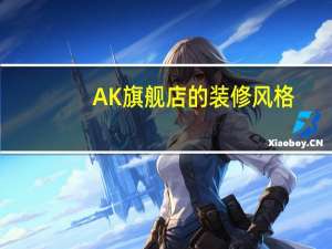 AK旗舰店的装修风格（ak旗舰店）