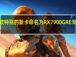 AMD准备了一款特别的新卡命名为RX7900GRE专为中国内地市场打造