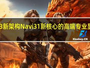 AMD带来了基于RDNA3新架构Navi31新核心的高端专业显卡RadeonProW790048GB
