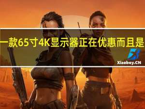 AOC冠捷的一款65寸4K显示器正在优惠而且是LG原厂OLED面板