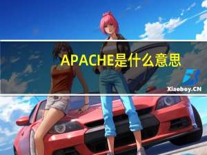 APACHE是什么意思