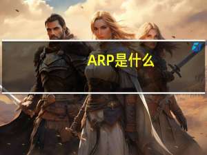 ARP是什么（arp是什么意思）