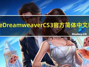 Adobe Dreamweaver CS3 官方简体中文精简版（Adobe Dreamweaver CS3 官方简体中文精简版功能简介）