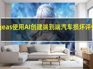 Ageas使用AI创建端到端汽车损坏评估和估算