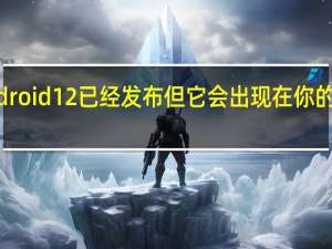 Android12已经发布但它会出现在你的手机上吗