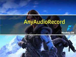 Any Audio Record(电脑音频录制软件) V5.9.3.853 官方最新版（Any Audio Record(电脑音频录制软件) V5.9.3.853 官方最新版功能简介）