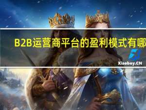 B2B运营商平台的盈利模式有哪些