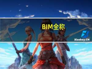 BIM全称