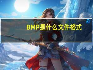 BMP是什么文件格式