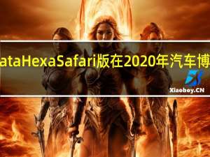 BS6Tata Hexa Safari版在2020年汽车博览会上亮相