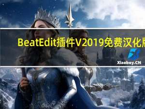 BeatEdit插件 V2019 免费汉化版（BeatEdit插件 V2019 免费汉化版功能简介）