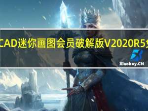 CAD迷你画图会员破解版 V2020R5 免费版（CAD迷你画图会员破解版 V2020R5 免费版功能简介）