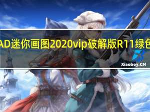 CAD迷你画图2020vip破解版 R11 绿色免费版（CAD迷你画图2020vip破解版 R11 绿色免费版功能简介）