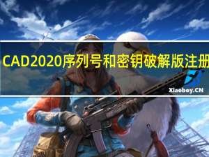 CAD2020序列号和密钥破解版注册机 32/64位 绿色免费版（CAD2020序列号和密钥破解版注册机 32/64位 绿色免费版功能简介）