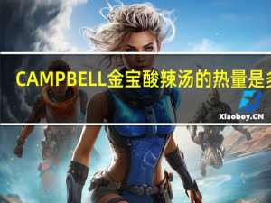 CAMPBELL金宝 酸辣汤的热量是多少
