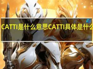 CATTI是什么意思CATTI具体是什么意思