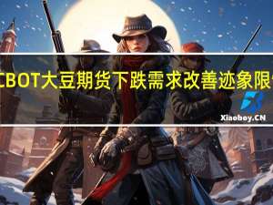 CBOT大豆期货下跌需求改善迹象限制跌幅