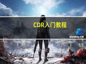 CDR入门教程