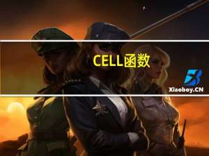 CELL函数