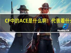 CF中的ACE是什么啊！代表着什么``
