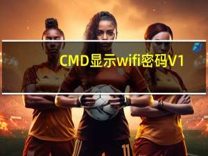 CMD显示wifi密码 V1.0 绿色免费版（CMD显示wifi密码 V1.0 绿色免费版功能简介）