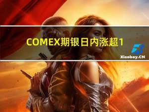 COMEX期银日内涨超1.00%现报21.23美元/盎司