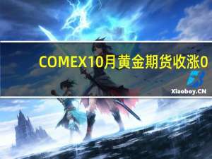 COMEX 10月黄金期货收涨0.69%报1948.60美元/盎司COMEX 12月黄金期货收涨0.68%报1967.10美元/盎司