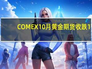 COMEX 10月黄金期货收跌1.54%报1872.30美元/盎司COMEX 12月黄金期货收跌1.50%报1890.90美元/盎司