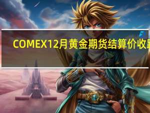 COMEX 12月黄金期货结算价收跌0.13%报1984.7美元/盎司本周累涨2.42%