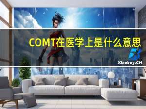 COMT在医学上是什么意思（MT在医学上是什么意思）
