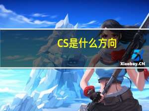 CS是什么方向