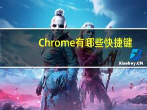Chrome有哪些快捷键