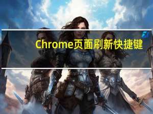 Chrome页面刷新快捷键