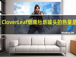 Clover Leaf 烟熏牡蛎罐头的热量是多少