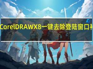 CorelDRAW X8一键去除登陆窗口补丁 32/64位 绿色免费版（CorelDRAW X8一键去除登陆窗口补丁 32/64位 绿色免费版功能简介）