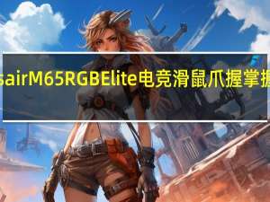 CorsairM65RGBElite电竞滑鼠爪握掌握一鼠搞定